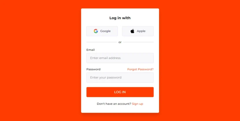 Basic Login Form