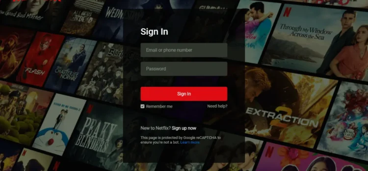 Creating a Netflix-inspired login Page with HTML and CSS