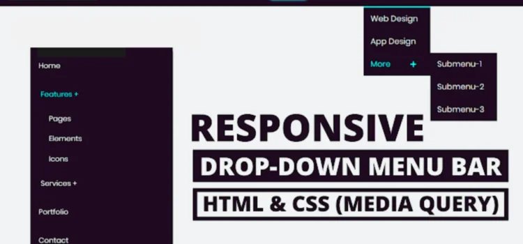 How to Build a Responsive Dropdown Menu with HTML & CSS