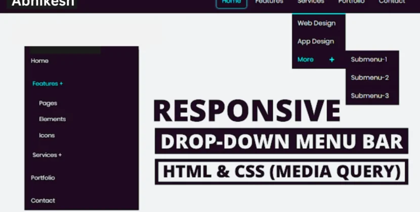 Responsive Dropdown Menu