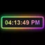 Digital Clock with Glowing Effect Using HTML & CSS