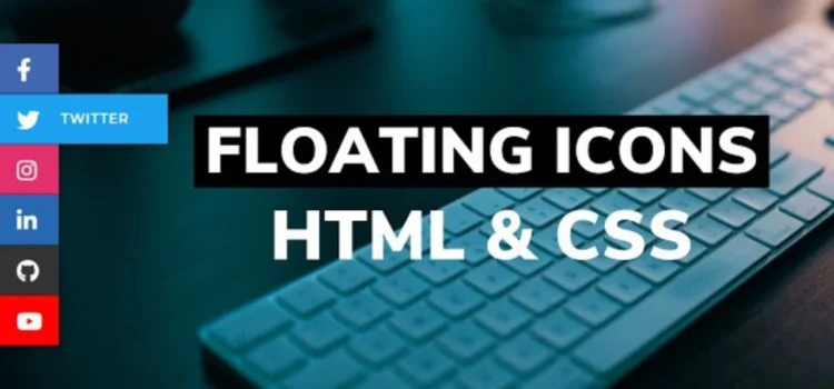 Create a Fixed Social Media Sidebar Widget Using HTML & CSS