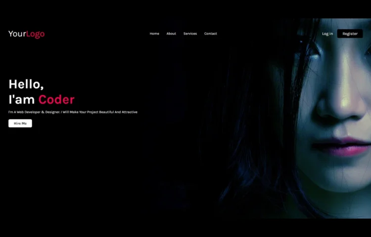 Simple Website in HTML and CSS with Source Code