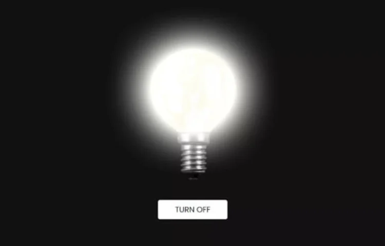 Glowing bulb effect created using HTML and CSS for a dynamic, interactive web experience.