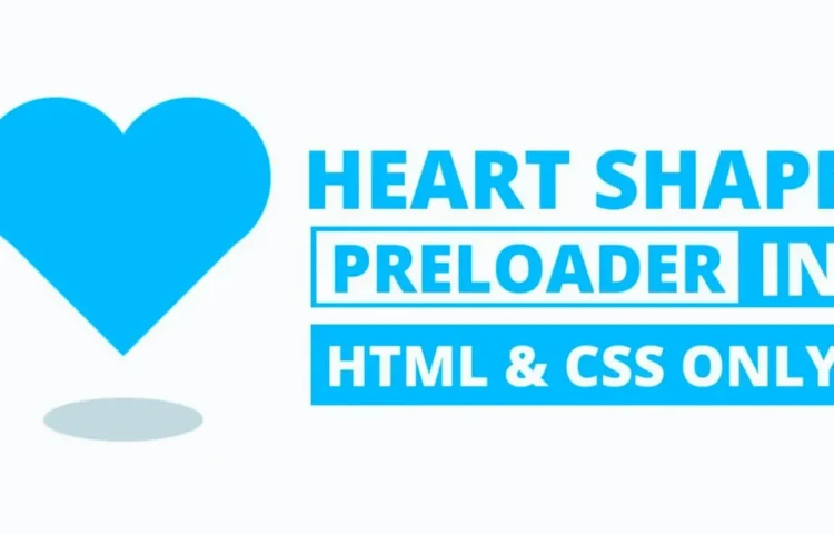 how to create preloader in HTML and CSS
