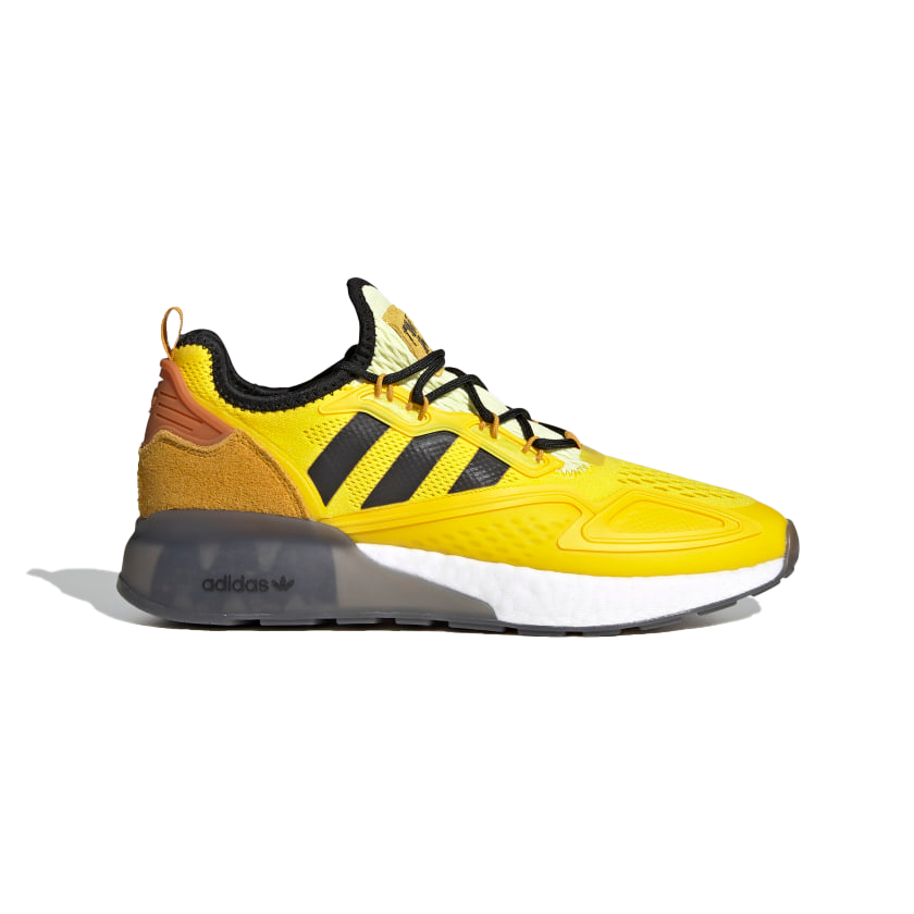 Yellow Adidas Shoe